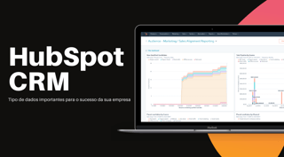 HubSpot CRM dados e gestão